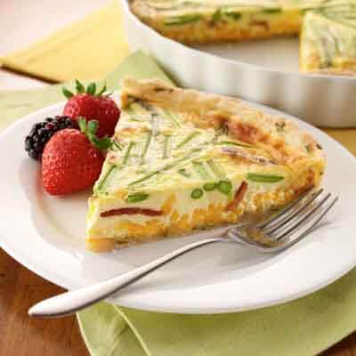 Springtime Quiche