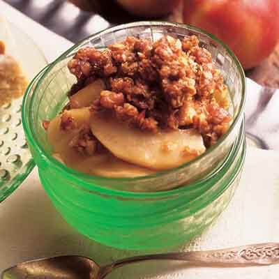 Butterscotch Apple Crumb Dessert