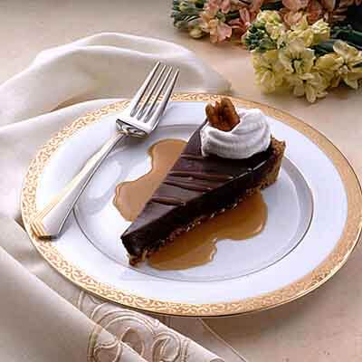 Chocolate Caramel Truffle Torte