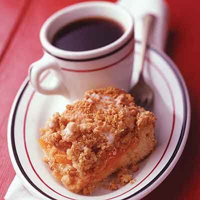 Peach Cobbler Coffee Cake