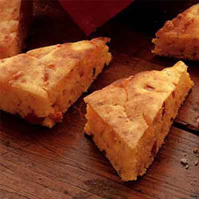 Toasty Cornbread Triangles