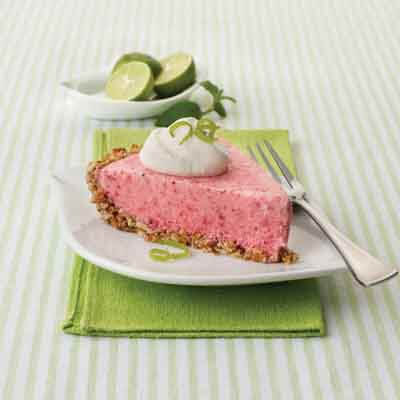 Frozen Strawberry Margarita Pie