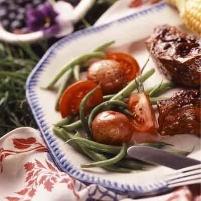 Potato, Green Bean & Tomato Salad