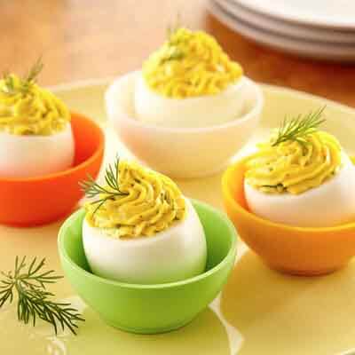 Dill Deviled Eggs