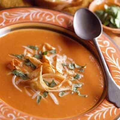 Crispy Tortilla Soup