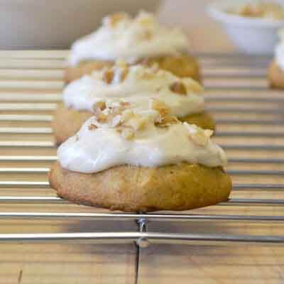 Pumpkin Walnut Cookies