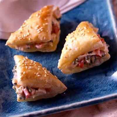 Sesame Chicken Triangles