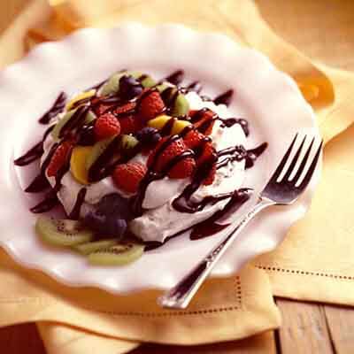 Chocolate Chip Pavlova