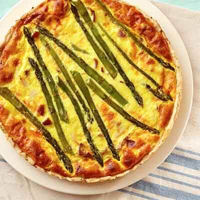 Asparagus & Bacon Quiche