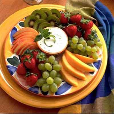 Lime Cream Fruit Dip