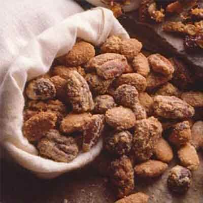 Orange & Cinnamon Spiced Nuts