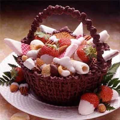 Dark Chocolate Basket