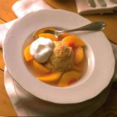 Quick Peach Cobbler