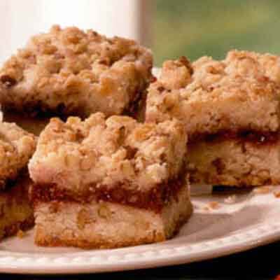 Streusel-Topped Raspberry Bars