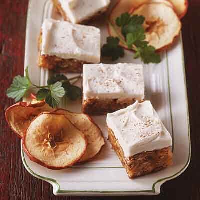 Frosted Apple Cinnamon Bars