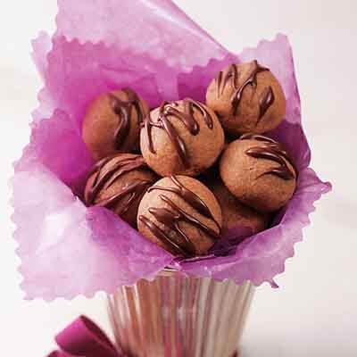 Chocolate Citrus Truffle Cookies