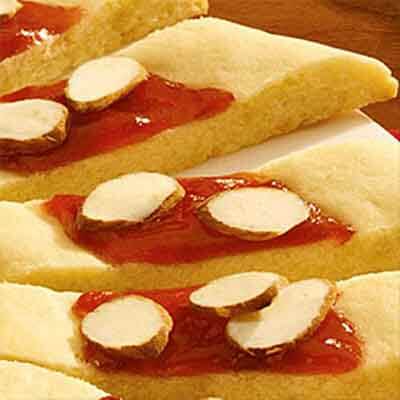 Shortbread Jam Strips