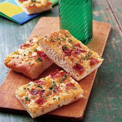 Cheesy Bacon Snack Bread