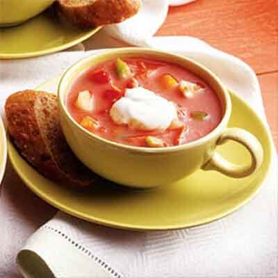 Crunchy Garden Gazpacho