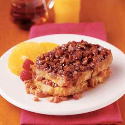 Baked Butter Pecan French Toast