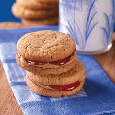 PB & J Sandwich Cookies