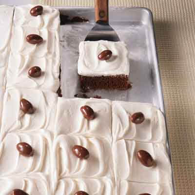 Mocha Almond Sheet Cake