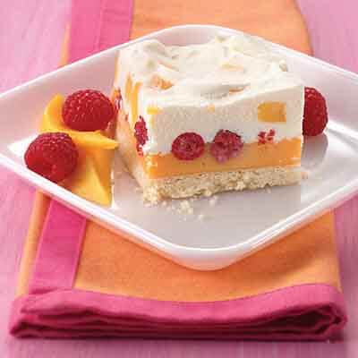 Mango & Raspberry Frozen Dessert