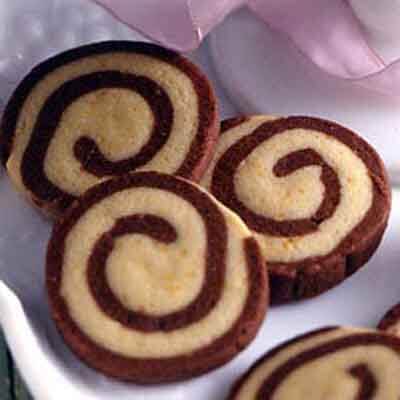 Orange Mocha Pinwheels