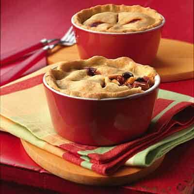 Individual Southwestern Beef Pot Pies