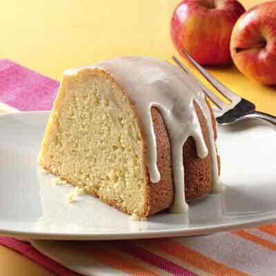 Brandied Apple Cheesecake Cake