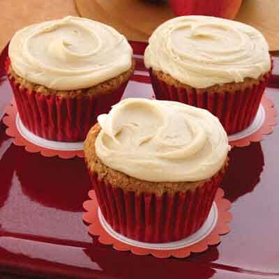 Caramel Apple Cupcakes