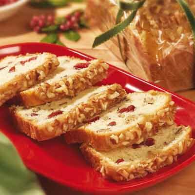 Cranberry Praline Quick Bread