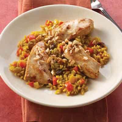 Curried Chicken & Rice Skillet