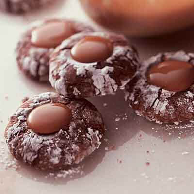 Caramel & Chocolate Thumbprints