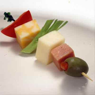 Cheese & Veggie Kabobs