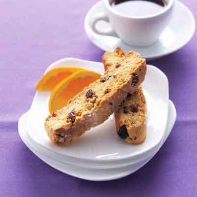 Cranberry Orange & Blueberry Biscotti