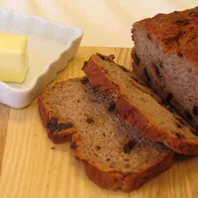 Raisin Nut Bread  (Gluten-Free Recipe)