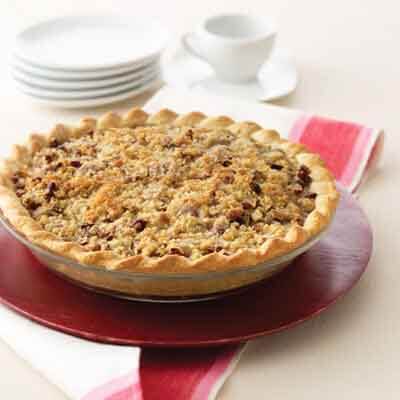 Pear & Raspberry Streusel Pie