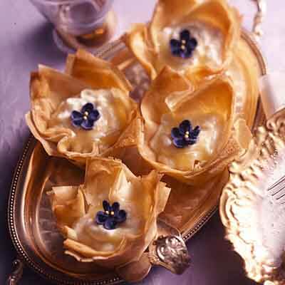 Lemon & Crème Fraîche Phyllo Cups