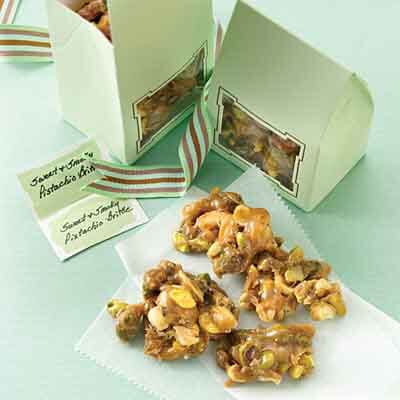 Sweet & Smoky Pistachio Brittle