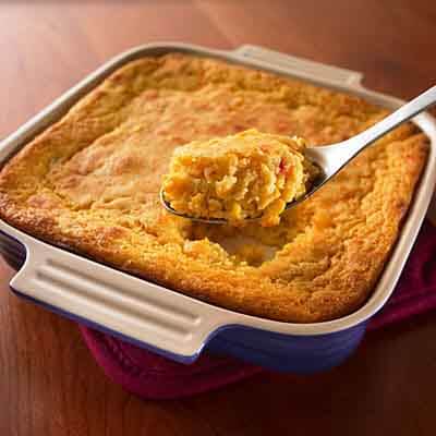 Sour Cream Corn Spoon Bread