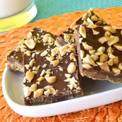 Microwave Caramel Bars