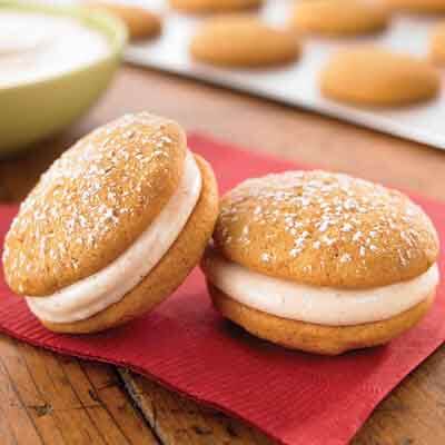 Pumpkin Sandwich Cookies (Gluten-Free Recipe)