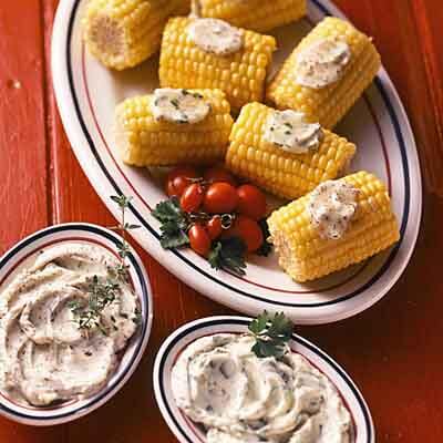 Herb-Buttered Grilled Corn-on-the-Cob