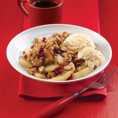 Apple Cranberry Crisp