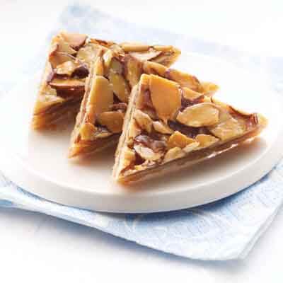 Cinnamon Honey Almond Triangles