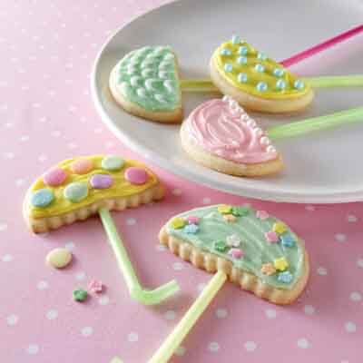 Umbrella Butter Cookies