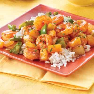 Pineapple BBQ Shrimp