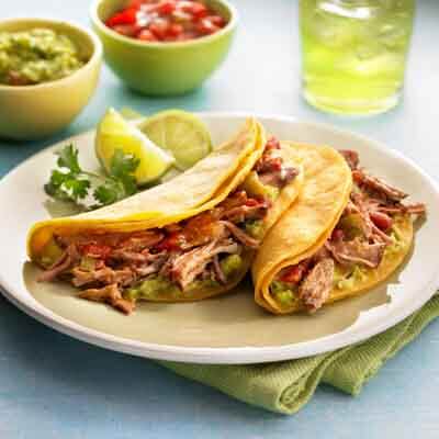 Braised Cinnamon Pork Tacos