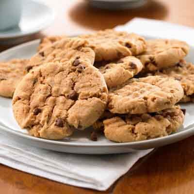 Chocolate Chip Cinnamon Peanut Butter Cookies